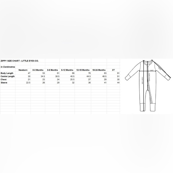 Little Eyes Vintage Floral Bamboo Kids Zippy - Picture 3 of 3